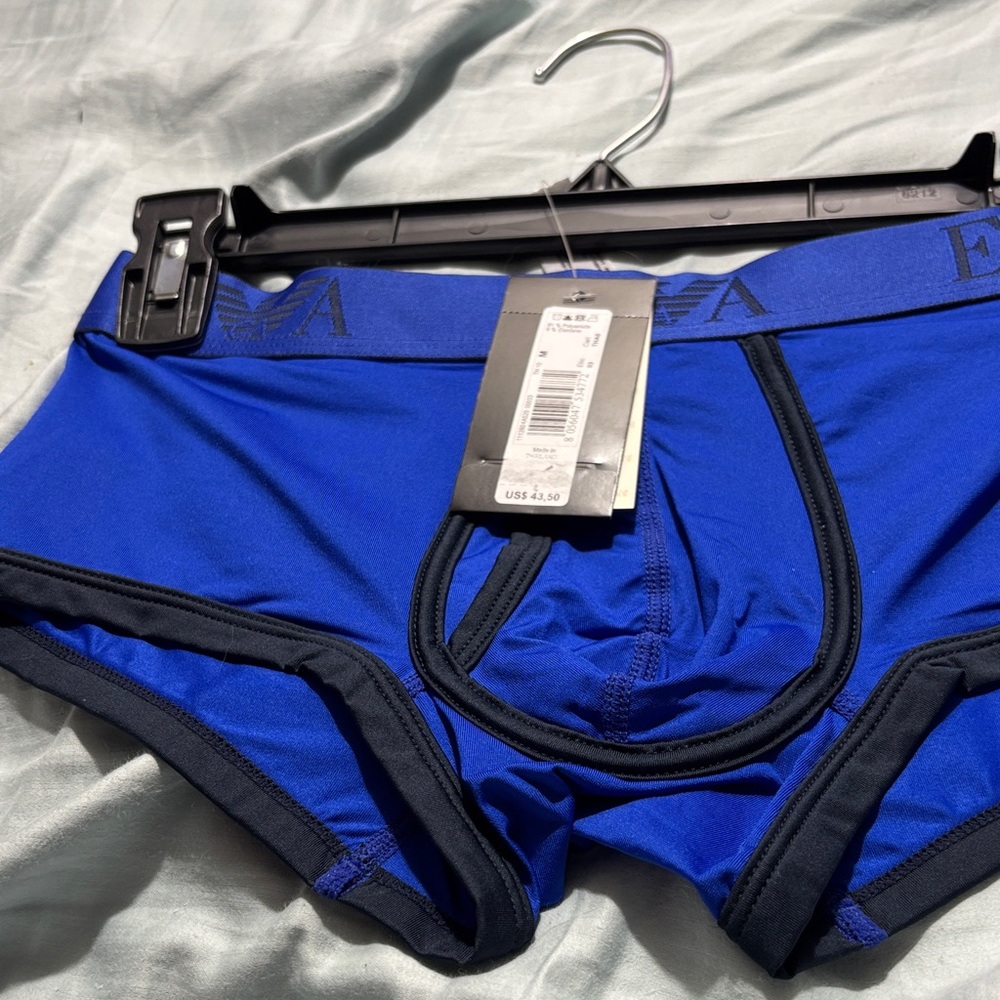 Emporio Armani Royal Blue Boxer Briefs